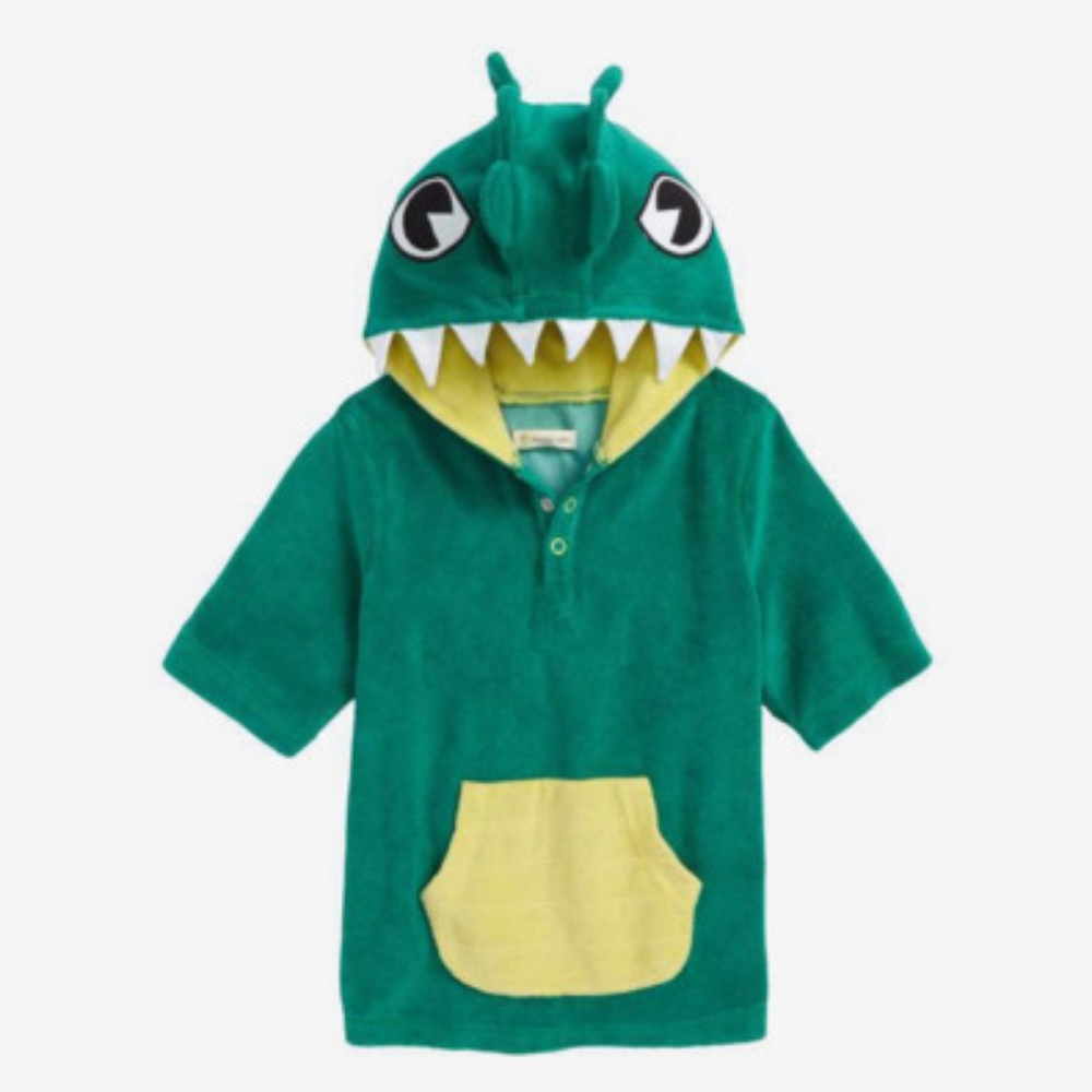 Tucker and Tate Green Gator Swim Cover Up